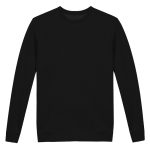 pull col rond noir